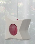 Hanging Candle Holder- Star - Outdoor/Indoor - Pink